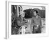 Ride Lonesome, Randolph Scott, Pernell Roberts, 1959-null-Framed Photo