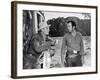 Ride Lonesome, Randolph Scott, Pernell Roberts, 1959-null-Framed Photo