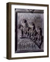 Ride of Magi with Original Sin, Bronze Panels from St Ranieri's Door-Bonanno Pisano-Framed Giclee Print