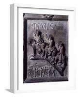 Ride of Magi with Original Sin, Bronze Panels from St Ranieri's Door-Bonanno Pisano-Framed Giclee Print