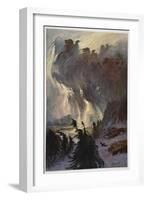 Ride of the Valkyries, 1906-Hermann Hendrich-Framed Giclee Print