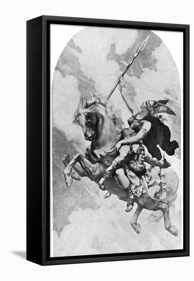 Ride of the Valkyries-Delitz-Framed Stretched Canvas