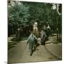 Ride on a Elephant and on a Camel, at the Jardin of Acclimatation, Paris (XVIth Arrondissement)-Leon, Levy et Fils-Mounted Photographic Print