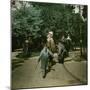 Ride on a Elephant and on a Camel, at the Jardin of Acclimatation, Paris (XVIth Arrondissement)-Leon, Levy et Fils-Mounted Premium Photographic Print