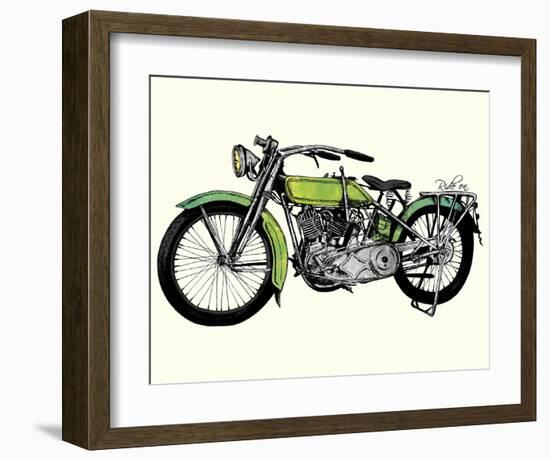 Ride On-Urban Cricket-Framed Art Print