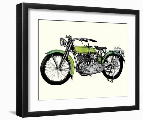 Ride On-Urban Cricket-Framed Art Print