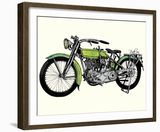 Ride On-Urban Cricket-Framed Art Print