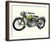 Ride On-Urban Cricket-Framed Art Print