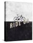 Ride On-Hannes Beer-Stretched Canvas