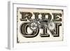 Ride On-null-Framed Giclee Print