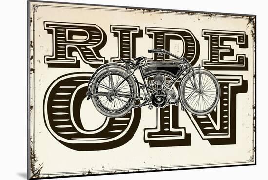Ride On-null-Mounted Giclee Print