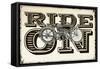 Ride On-null-Framed Stretched Canvas