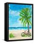 Ride To Paradise-Julie DeRice-Framed Stretched Canvas