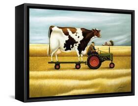 Ride to the Fair-Lowell Herrero-Framed Stretched Canvas