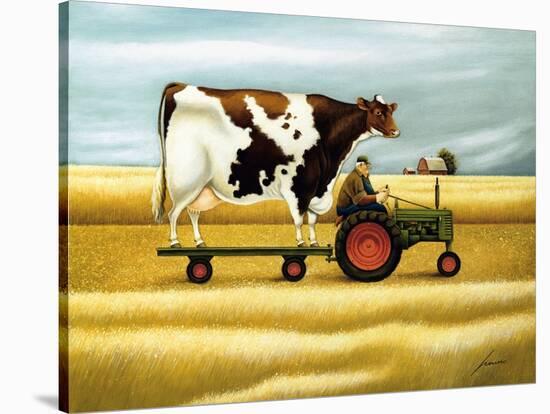 Ride to the Fair-Lowell Herrero-Stretched Canvas