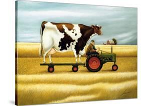 Ride to the Fair-Lowell Herrero-Stretched Canvas