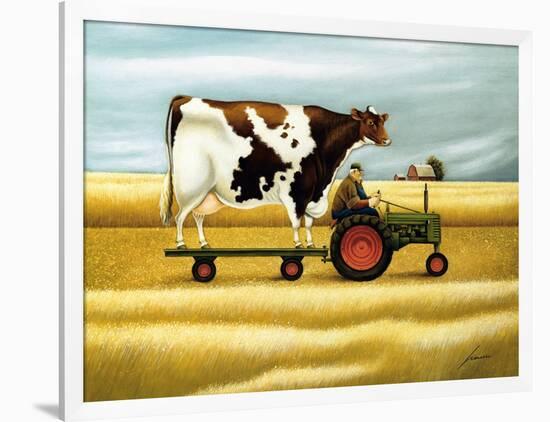 Ride to the Fair-Lowell Herrero-Framed Art Print