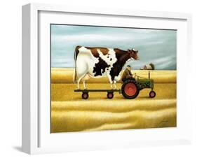 Ride to the Fair-Lowell Herrero-Framed Art Print