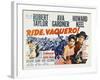 Ride, Vaquero!, 1953-null-Framed Art Print