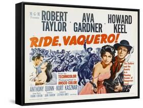 Ride, Vaquero!, 1953-null-Framed Stretched Canvas