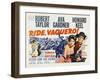 Ride, Vaquero!, 1953-null-Framed Art Print