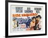 Ride, Vaquero!, 1953-null-Framed Art Print