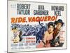 Ride, Vaquero!, 1953-null-Mounted Art Print