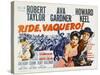 Ride, Vaquero!, 1953-null-Stretched Canvas