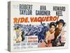 Ride, Vaquero!, 1953-null-Stretched Canvas