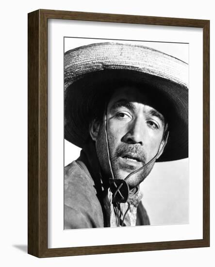 Ride, Vaquero!, Anthony Quinn, 1953-null-Framed Photo