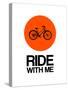 Ride with Me Circle 1-NaxArt-Stretched Canvas