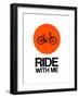 Ride with Me Circle 1-NaxArt-Framed Art Print