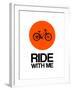 Ride with Me Circle 1-NaxArt-Framed Art Print