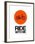 Ride with Me Circle 1-NaxArt-Framed Art Print