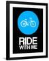 Ride with Me Circle 2-NaxArt-Framed Art Print