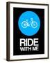 Ride with Me Circle 2-NaxArt-Framed Art Print