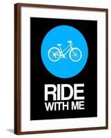 Ride with Me Circle 2-NaxArt-Framed Art Print