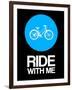 Ride with Me Circle 2-NaxArt-Framed Art Print