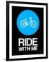 Ride with Me Circle 2-NaxArt-Framed Art Print