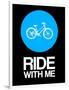 Ride with Me Circle 2-NaxArt-Framed Art Print