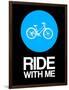 Ride with Me Circle 2-NaxArt-Framed Art Print