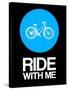 Ride with Me Circle 2-NaxArt-Stretched Canvas