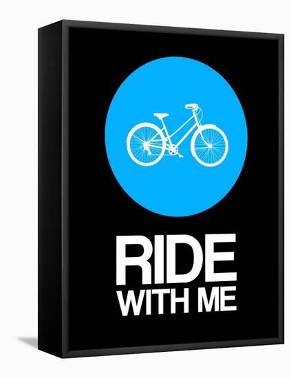 Ride with Me Circle 2-NaxArt-Framed Stretched Canvas