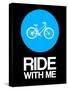 Ride with Me Circle 2-NaxArt-Stretched Canvas