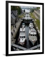 Rideau Canal, UNESCO World Heritage Site, City of Ottawa, Ontario Province, Canada-De Mann Jean-Pierre-Framed Photographic Print