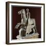 Rider and Horse on Sphinx, Terracotta Statue. Magno-Grecian Civilization, 5th Century BC-null-Framed Giclee Print