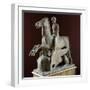 Rider and Horse on Sphinx, Terracotta Statue. Magno-Grecian Civilization, 5th Century BC-null-Framed Giclee Print