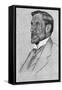 Rider Haggard - writer-William Strang-Framed Stretched Canvas