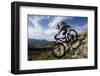 Rider in Action-inigocia-Framed Photographic Print