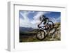 Rider in Action-inigocia-Framed Photographic Print